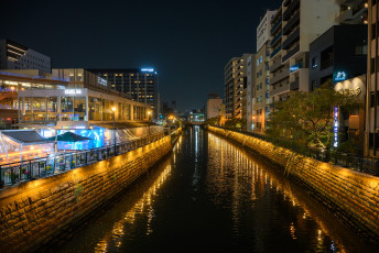 Hori River from the Naya Bridge, Nagoya