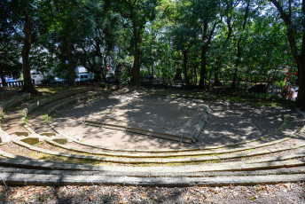 Sumo Ring at Setagaya Hachiman-gu